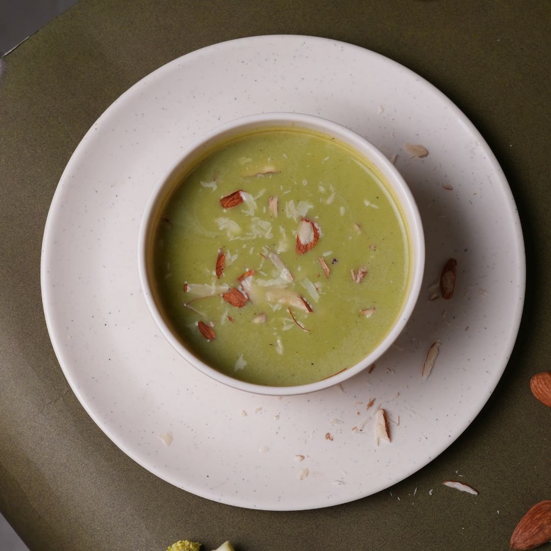 Broccoli Almond Soup