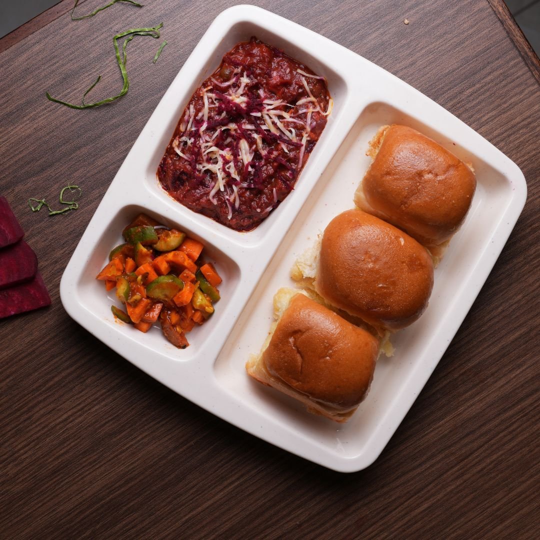 Cheese & Beetroot Pao Bhaji